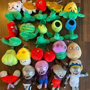 Plants vs. Zombies Plushies